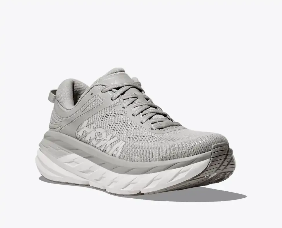 HOKA Bondi 7 Harbor Mist White