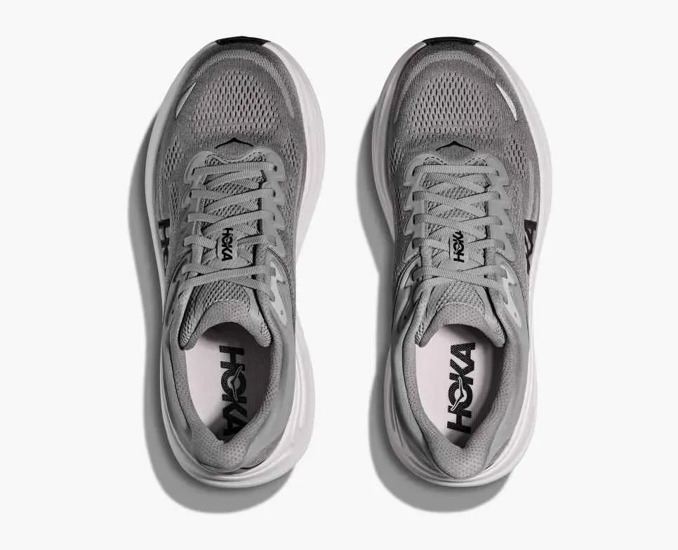 HOKA Bondi 9 Galactic Grey Stellar Grey
