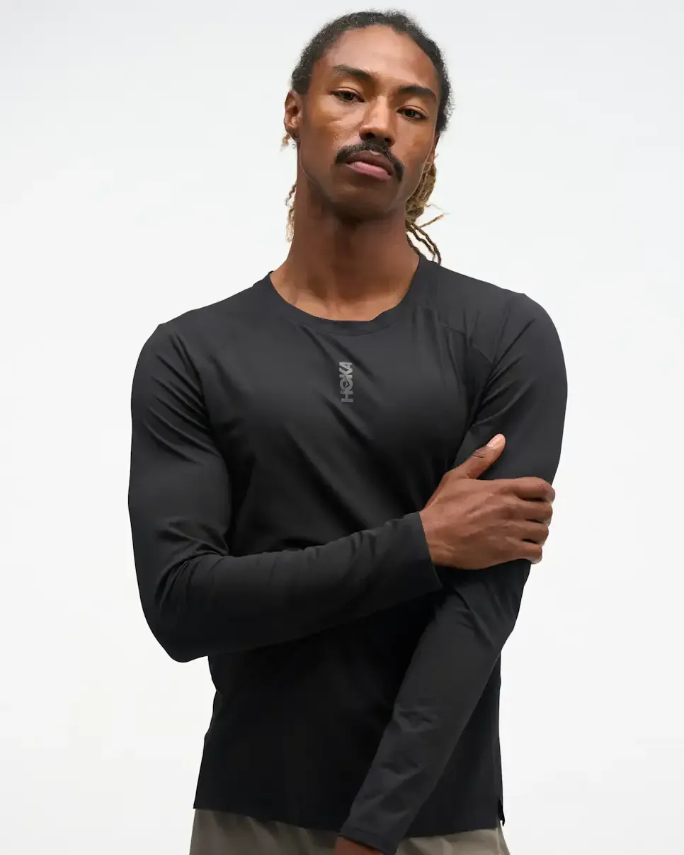 HOKA EveryRun Long Sleeve Black