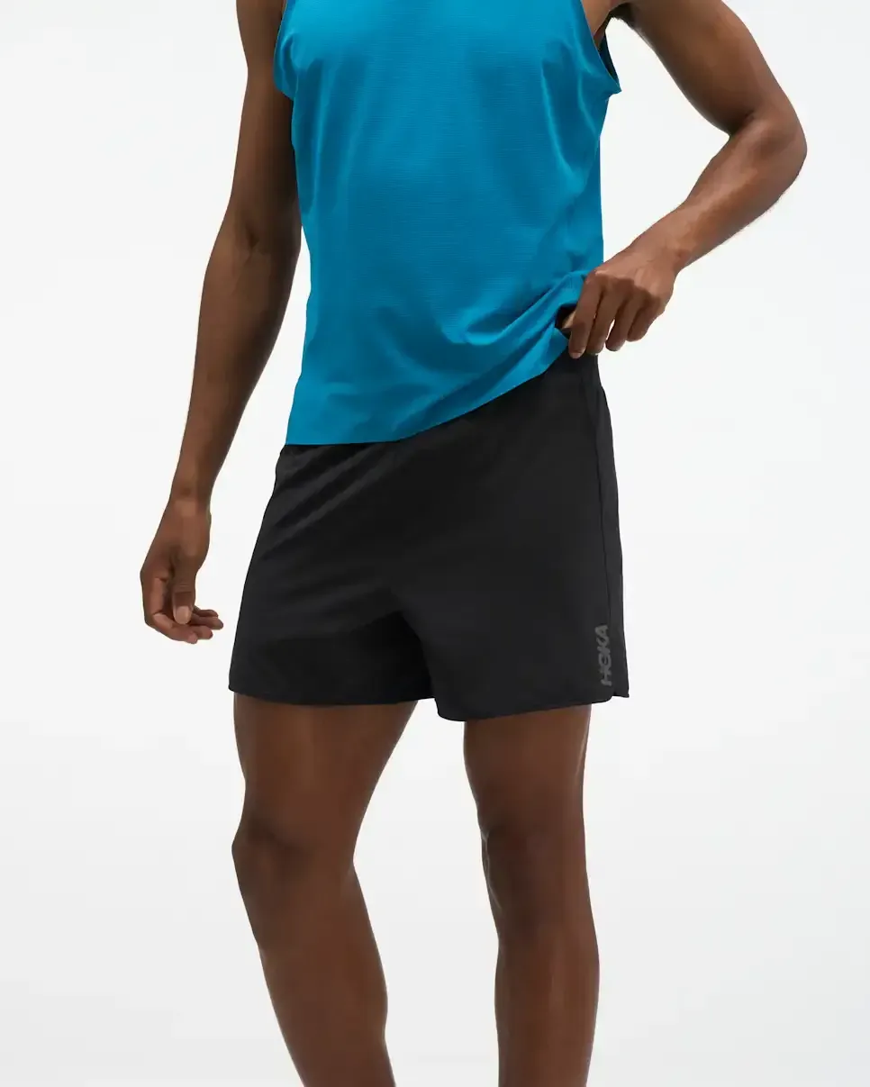 HOKA Glide Short 5” Brief Black