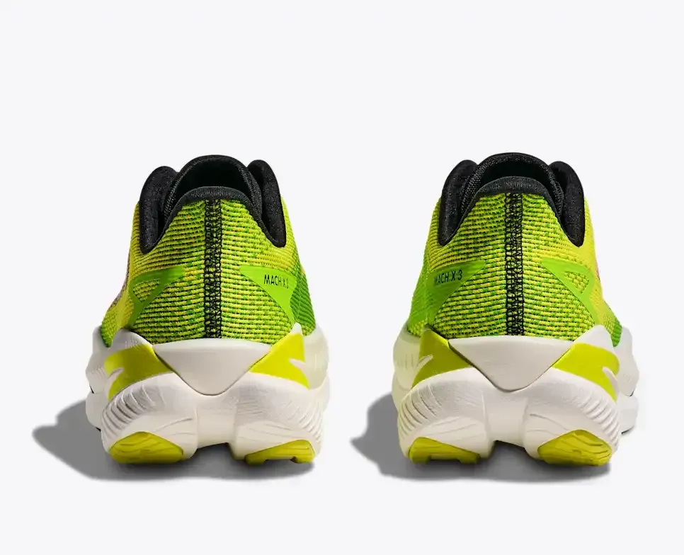 HOKA Mach X 3 Neon Citrus Lime