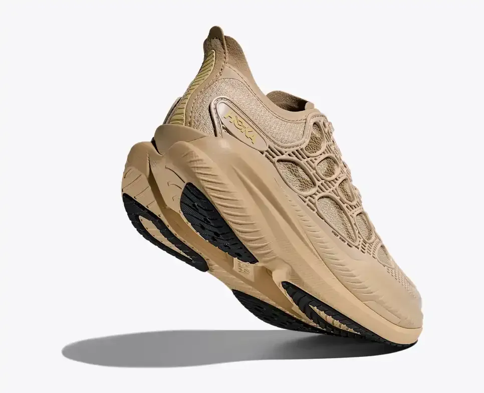 HOKA Mach X Caged Cream Split Pea