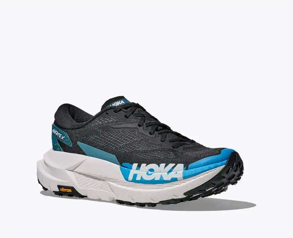 HOKA Mafate X Black Skyward Blue