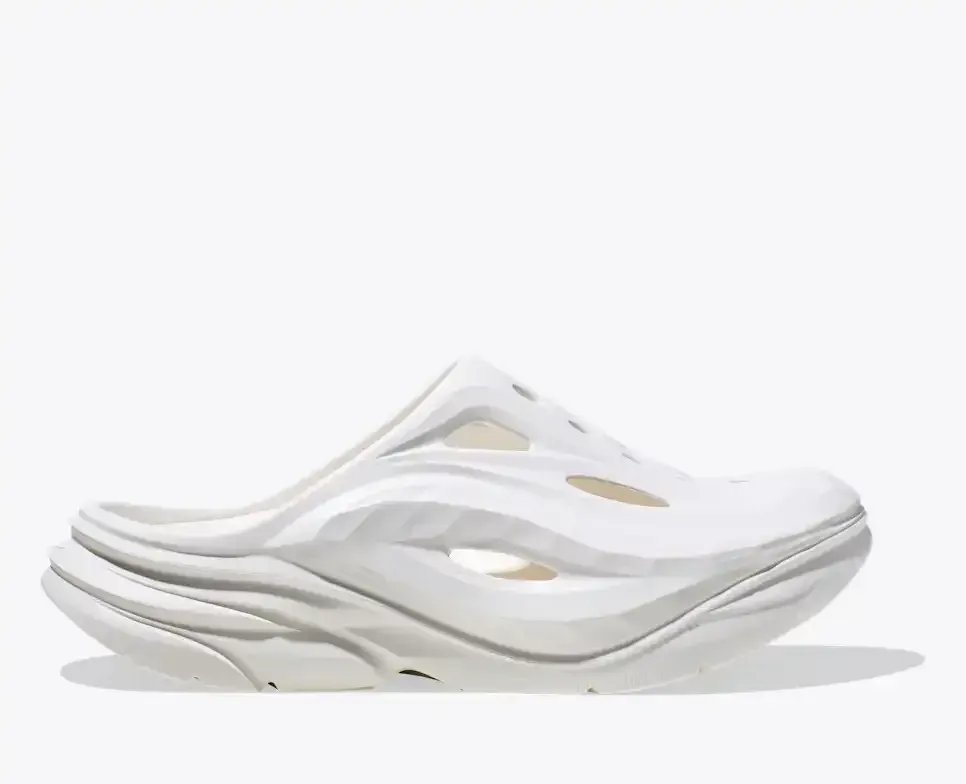 HOKA Ora Recovery Mule White