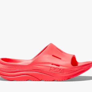 HOKA ORA Recovery Slide 3 Neon Flame