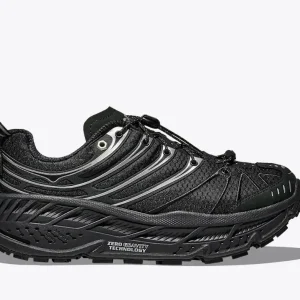 HOKA Stinson EVO GORE-TEX Black Silver