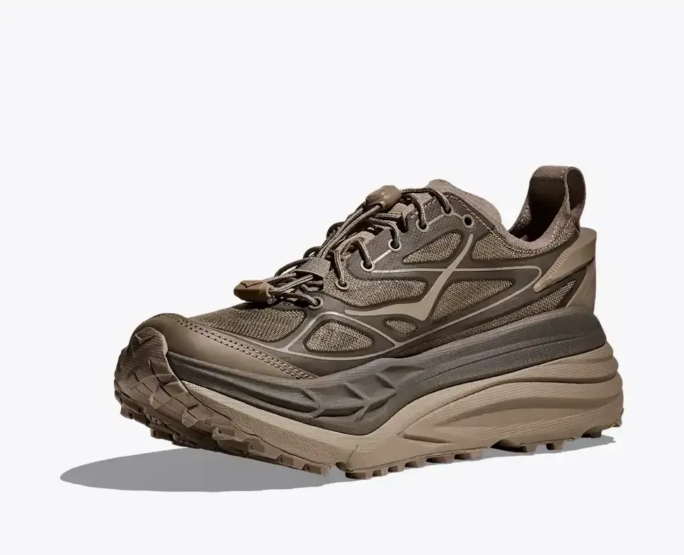 HOKA Stinson One7 Light Roast Asphalt