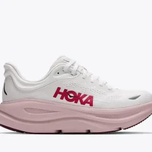 HOKA Bondi 9 White Pink Opal (Women's)