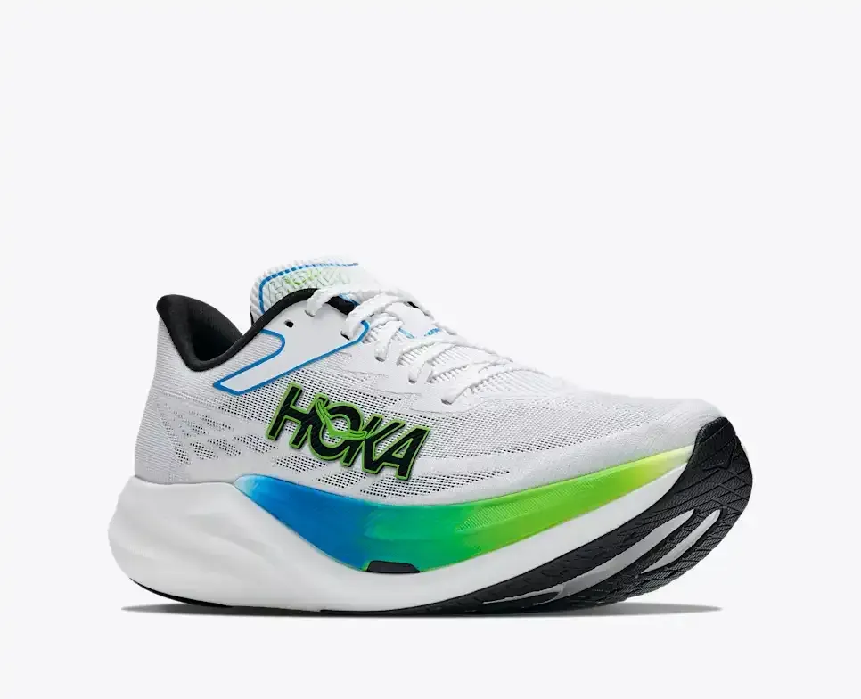 HOKA Cielo Rocket X 3 Frost Electric Lime