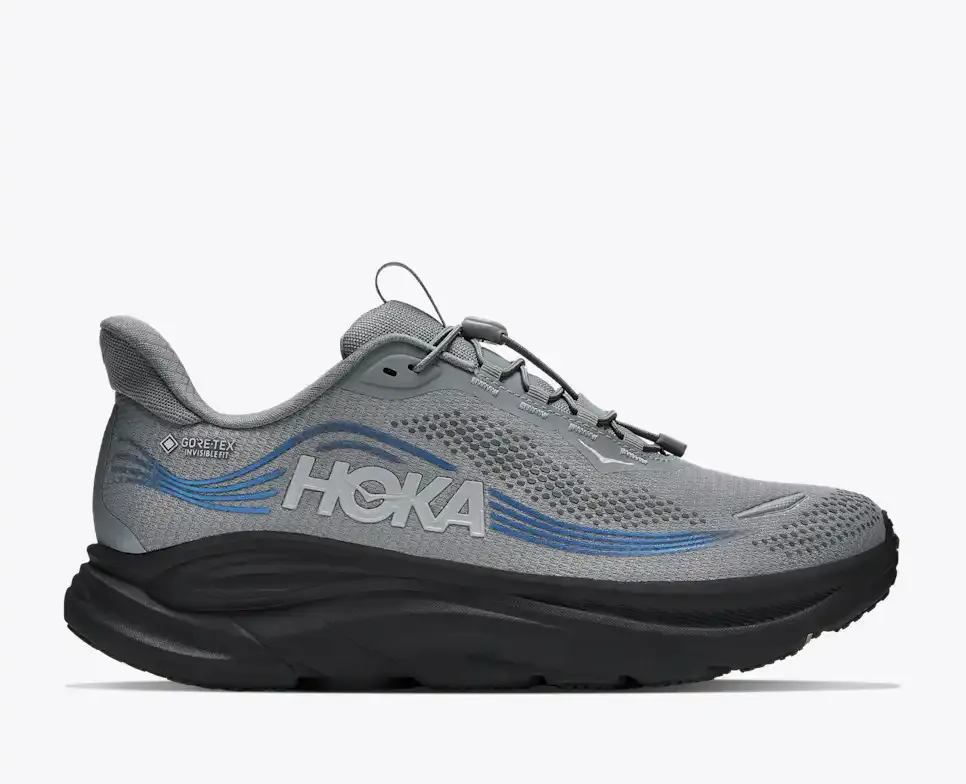HOKA Clifton 11 GORE-TEX® Galactic Grey Virtual Blue