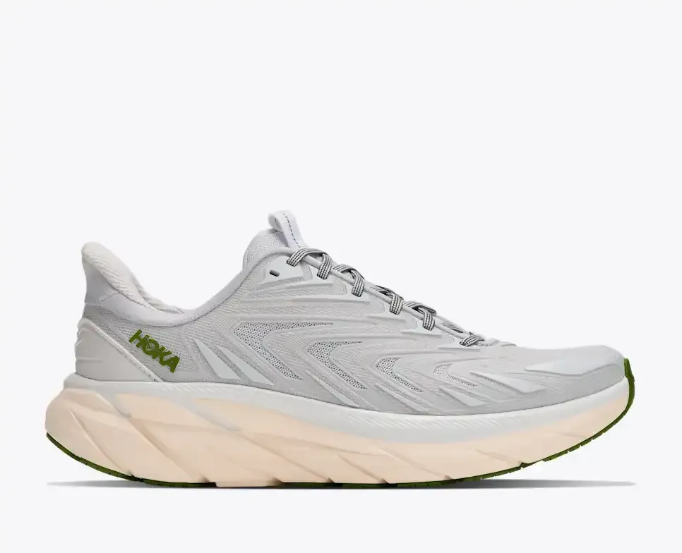 HOKA Clifton UTL Cosmic Grey Cilantro