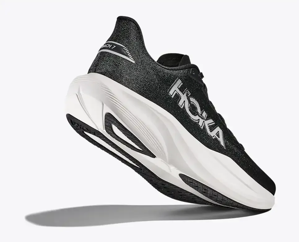 HOKA Mach 7 Black White (Women's)