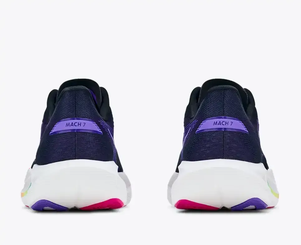 HOKA Mach 7 Carbon Black Cosmic Purple