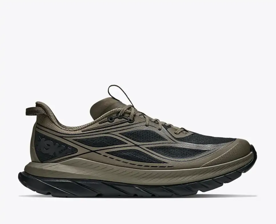 HOKA Mach Remastered Antique Olive Black