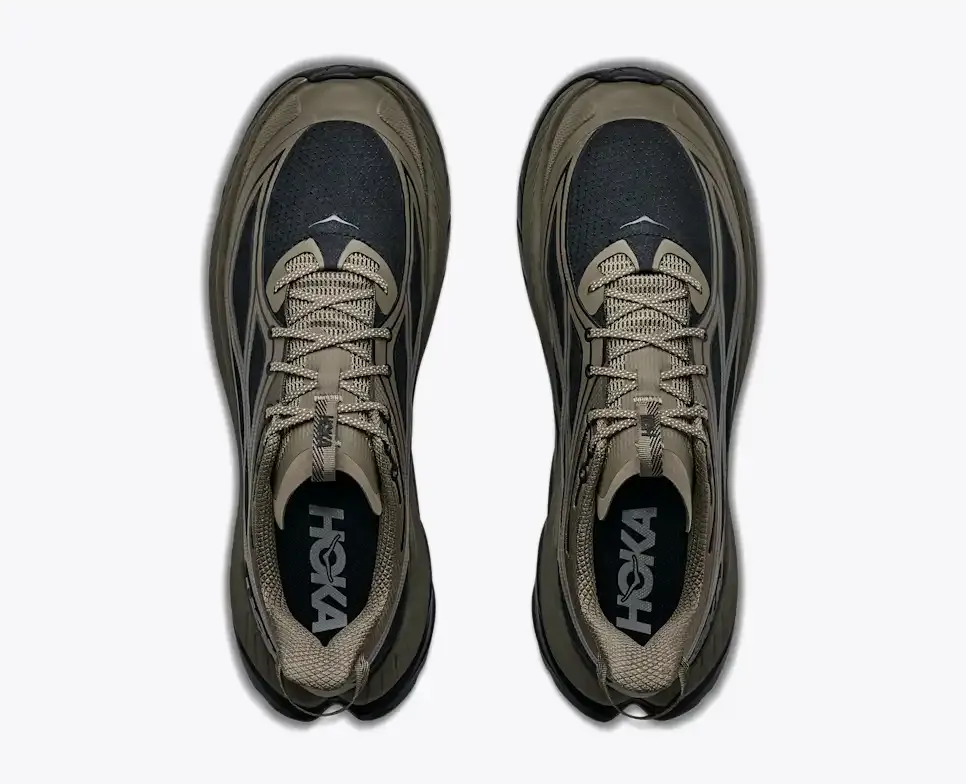 HOKA Mach Remastered Antique Olive Black