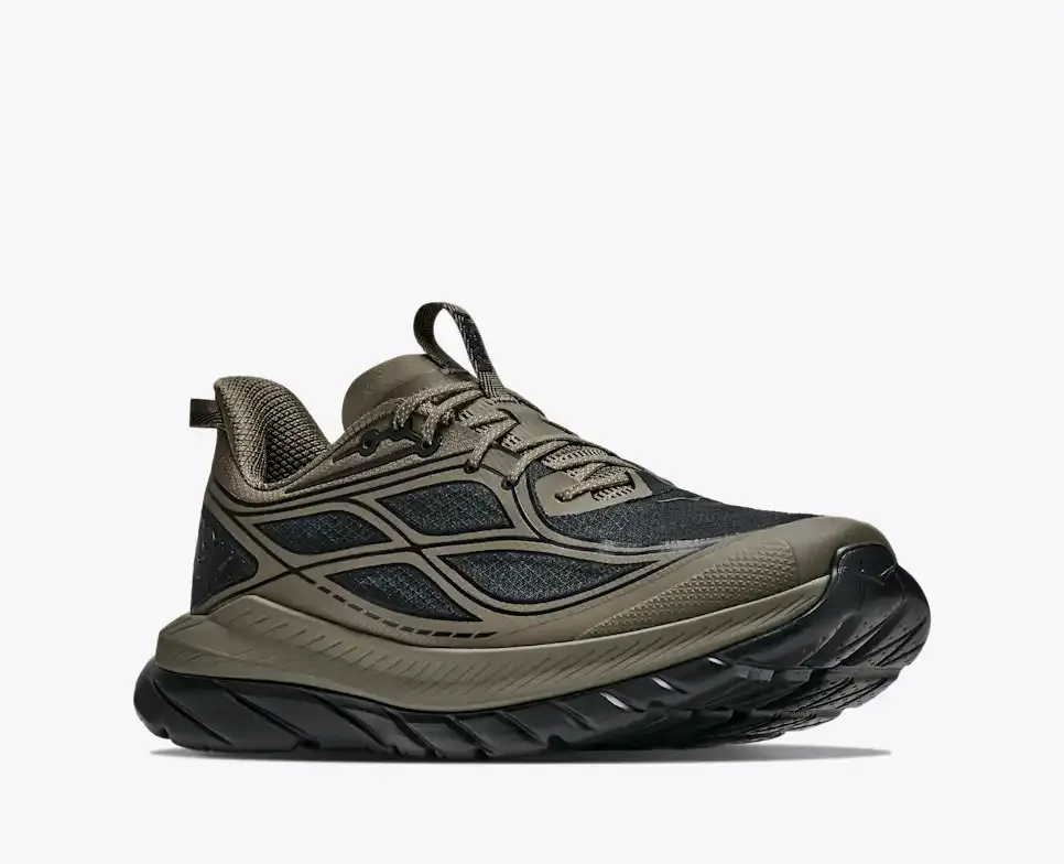 HOKA Mach Remastered Antique Olive Black