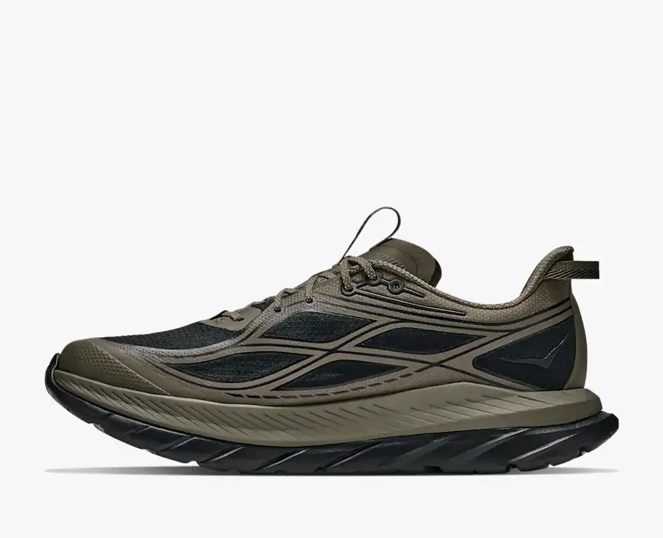 HOKA Mach Remastered Antique Olive Black