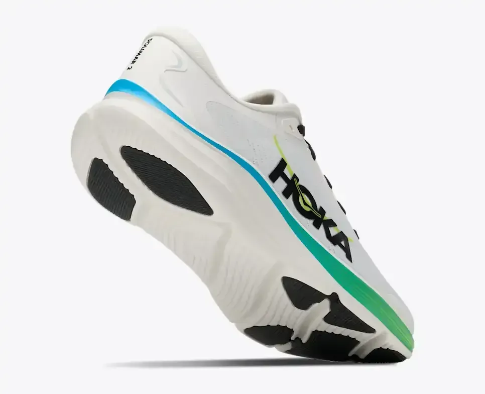 HOKA Solimar 2 White Skyward Blue