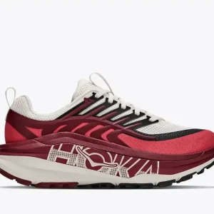 HOKA Stinson 8 Alabaster Varsity Burgundy (Women's)