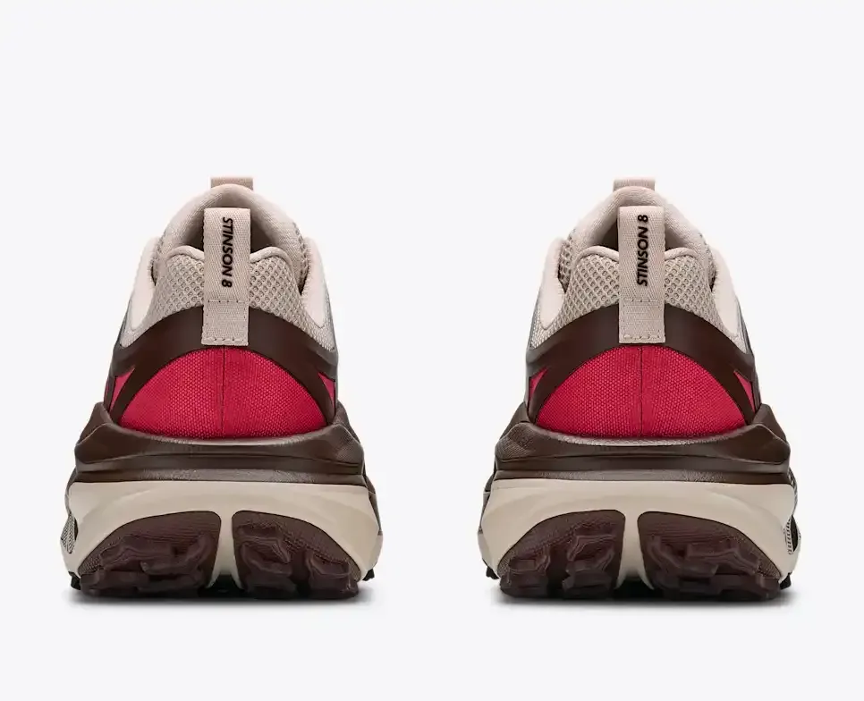 HOKA Stinson 8 River Rock Grey Spiced Chocolate