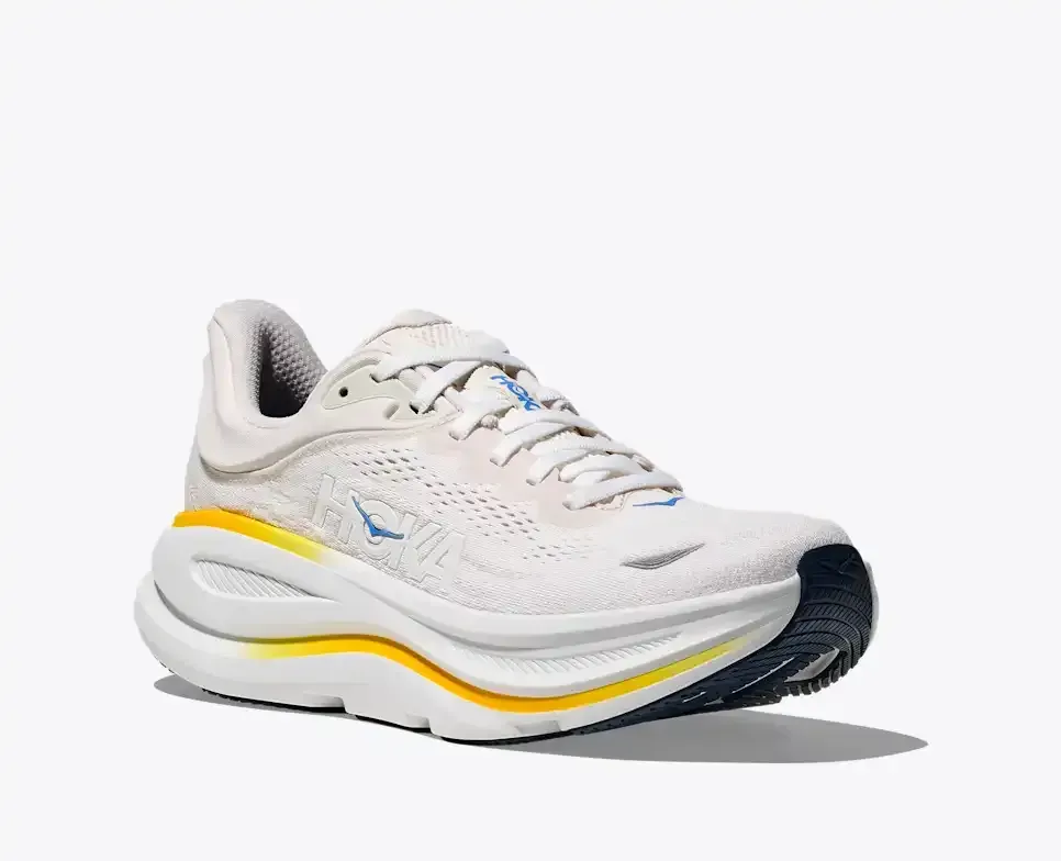 HOKA Bondi 9 White Grout (Women's)