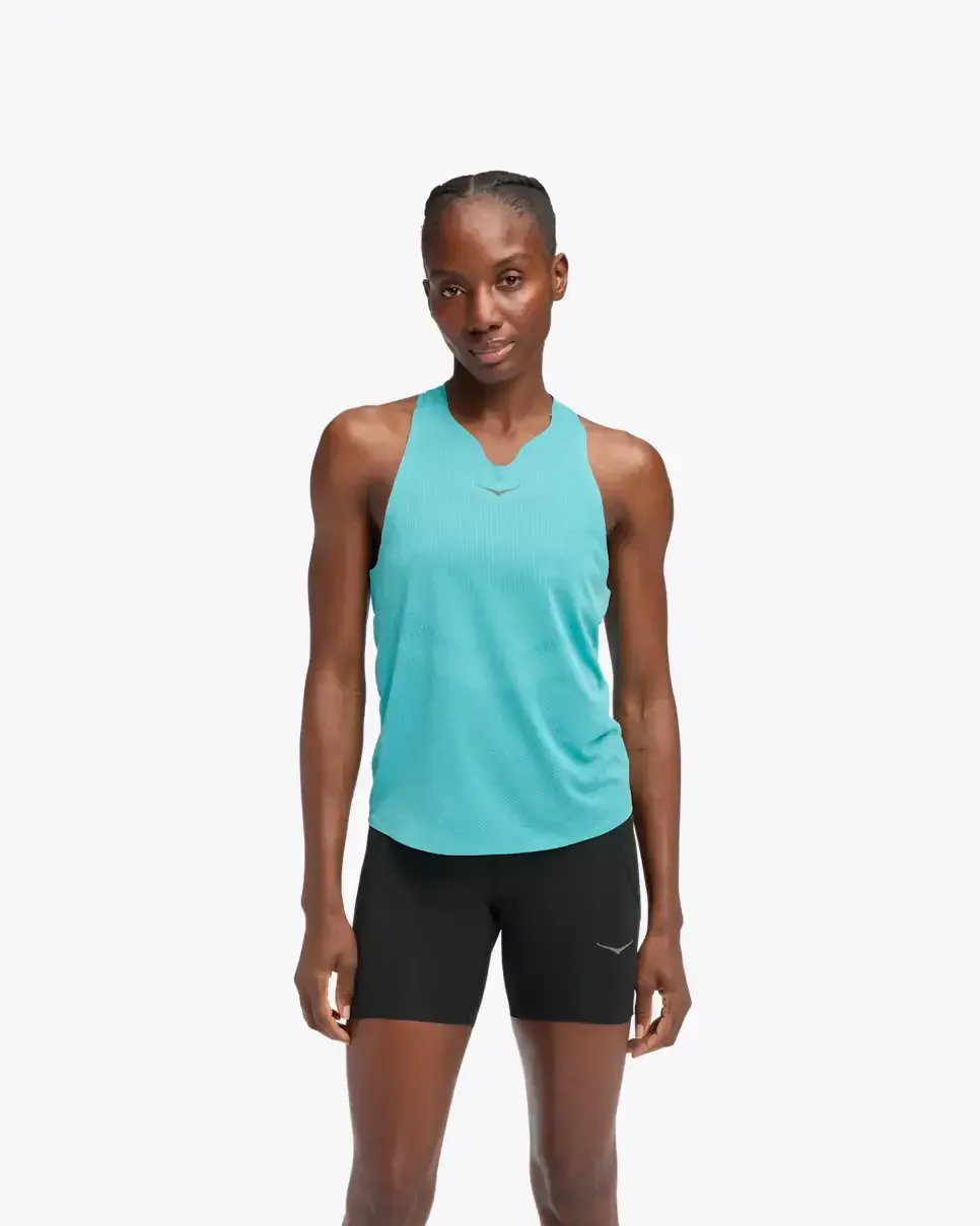 HOKA Race Day Singlet Cielo Blue (Women's)