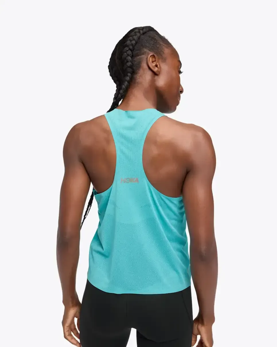 HOKA Race Day Singlet Cielo Blue (Women's)
